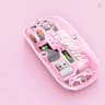 T-WOLF X11 Transparent Wireless Mouse Dual Mode Bluetooth Mouse with USB-C Rechargeable Design