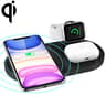 A04 3 in 1 Wireless Charging Station Qi Wireless Charger for iPhone Apple Watch and AirPods