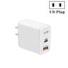 25W USB C Charger With PD Fast Charging  QC50 Dual Port Wall Charger US Plug 5