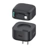 USAMS 35W GaN Fast Charger Dual Port USB C Charger With Retractable 8 Pin Cable US Plug 8