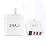 CYKE USB Travel Charger With Digital Display 3 Port USB Wall Charger Fast Charging Adapter 4