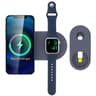 AhaStyle PT135 2 in 1 Apple Watch Charging Stand and iPhone Charging Dock Silicone Base