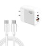PD41 45W GaN Charger USB C Fast Charger Dual Port USB C Wall Charger With 60W Type C Cable US Plug 3