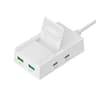 CYPC03 50W USB C Charger 4 Port Fast Charging Station Travel Wall Charger With 2 USB C And 2 USB 4