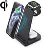 3 in 1 Wireless Charging Station Fast Wireless Charger Stand for Phone Apple Watch AirPods