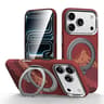 SULADA Kevlar IPhone 17 Pro Case With MagSafe Magnetic Case And 360 Rotating Stand 12