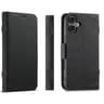 SUTENI J07 IPhone 16 Plus MagSafe Case Leather Wallet Flip Cover With Card Holder 0