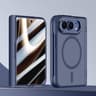 iPhone Duo Shield Magnetic Case with Tempered Glass Protector and Frosted Grip