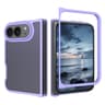 iPhone Duo Case with Skin Feel Contrast Color TPU PC Hybrid Protection