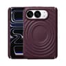 Duo Dual Axis Magnetic iPhone Case with Liquid Silicone Wave Design and Adjustable Stand