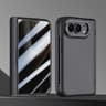 iPhone Duo Privacy Screen Protector Case with Tempered Glass & Matte Frosted Grip