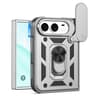 Duo Sliding Camera Cover Phone Case With Ring Stand And Magnetic Holder Compatibility 0