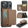 JEEHOOD J05 IPhone 18 Pro Max RFID Leather Magnetic Wallet Case With Detachable Card Holder 10