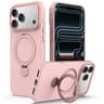 IPhone 18 Pro Max Ring Holder Case With 360 Stand Hybrid Protective Case With TPU PC Construction 7