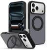 IPhone 18 Pro Max Case With 360 Rotating Kickstand And Magnetic Ring Matte Protective Cover 9