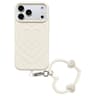 IPhone 18 Pro Liquid Silicone Heart Pattern Case With Matching Strap 8