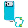 IPhone 18 Pro Liquid Silicone Heart Pattern Case With Matching Strap 9