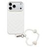IPhone 18 Pro Liquid Silicone Heart Pattern Case With Matching Strap 11
