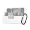PULUZ Silicone Protective Cover For DJI Mic 2 Charging Case With Carabiner 9