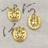 Vintage Charms Horseshoe Lucky Clover Antique Pendant, Tibetan Bronze Silver DIY Jewelry Making Supplies