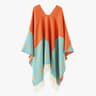 Unisex Cool Fashion Cowboy West Style Pullover Cape Soft Acrylic Cashmere Poncho Long Wrap Cloak Ov 8