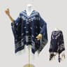 Unisex Cool Fashion Cowboy West Style Pullover Cape Soft Acrylic Cashmere Poncho Long Wrap Cloak Ov 11