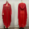Vintage Thin Hooded Cloak Women Clothing Cape Dress Fashion Ponchos Coats  Jackets With Bling Diamo 0