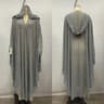 Vintage Thin Hooded Cloak Women Clothing Cape Dress Fashion Ponchos Coats  Jackets With Bling Diamo 12