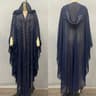 Vintage Thin Hooded Cloak Women Clothing Cape Dress Fashion Ponchos Coats  Jackets With Bling Diamo 17