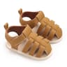 Lightweight Comfortable Baby Boys Sandals, Casual Solid Color Breathable Anti-Slip Shoes for Indoor Outdoor Toddler