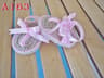 Handmade Crochet Baby Flip Flop Sandals, Summer Baby Sandals with Puff Flowers, Cute Crochet Baby Sandals