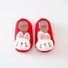 Childrens Cartoon Rabbit Baby Floor Socks Toddler Plush Slippers Soft Non-slip Prewalker Warm Indoor Home Shoes