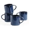 Artisan 14 Oz Stoneware Coffee Mug Set Of 4 With Reactive Glaze 11