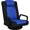 360 Swivel Gaming Floor Chair With Adjustable Backrest Foldable Ergonomic Seat For Console Gaming A 9