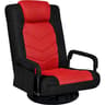 360 Swivel Gaming Floor Chair With Adjustable Backrest Foldable Ergonomic Seat For Console Gaming A 0