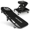 36 Inch 2 In 1 Folding Rolling Car Creeper Seat 7