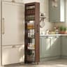 7 Tier Slim Rolling Spice Rack Organizer Narrow Kitchen Pantry Storage Cart 0