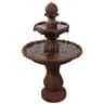 Traditional 2 Tier Solar Water Fountain With Battery Backup For Patio And Garden 13