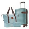 3 Piece CarryOn Luggage Set With Lightweight ABS Hardshell Suitcase And Wheels 5