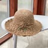Handwoven Summer Straw Hat for Women