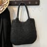 Women Straw Tote Handbag