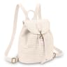 Women Straw Backpack Boho Crochet Woven Summer Travel Beach Bag