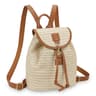 Women Straw Backpack Boho Crochet Woven Summer Travel Beach Bag