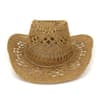 Handmade Straw Western Cowboy Hat