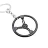 Metal Racing Steering Wheel Keychain Simulation Car Key Pendant