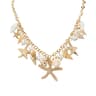 Bohemian Pearl Starfish Necklace For Women Beach Jewelry 5