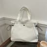 Minimalist Nylon Tote Bag Large Capacity Shoulder Purse