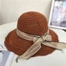 Foldable Wide Brim Sun Hat for Women