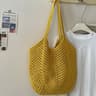 Handmade Cotton Woven Beach Tote Bag for Women