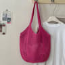 Handmade Cotton Woven Beach Tote Bag for Women